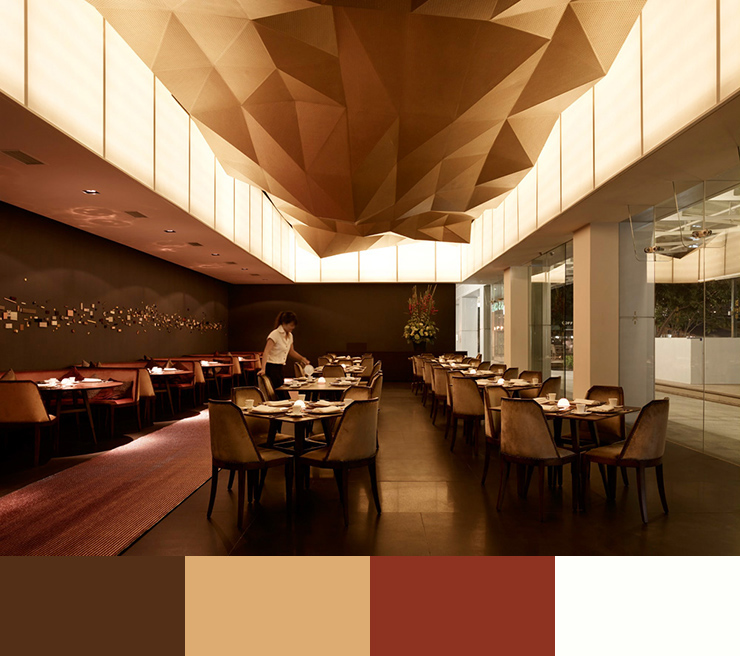 30 Restaurant Interior  Design Color Schemes