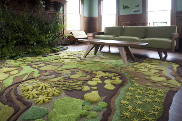 forest floor rug nature inspired furniture