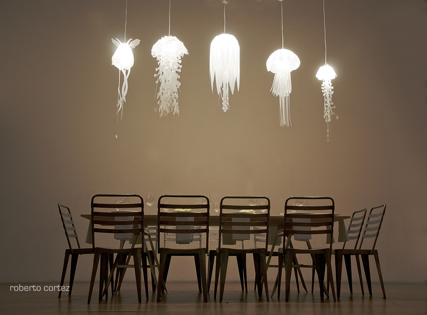 jelly fish lamps