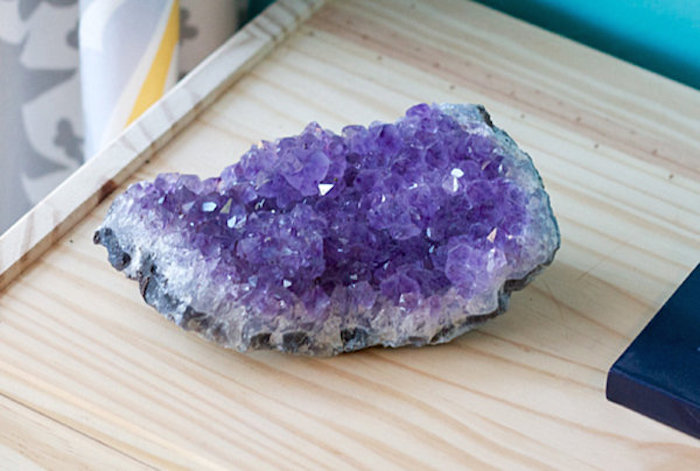 for the new year mineral decor are in  Geode