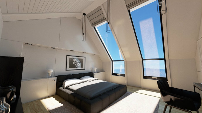 15 incredible attic bedrooms – difficult to choose one ➤Discover the season's newest designs and inspirations. Visit us at www.designbuildideas.eu #designbuildideas #homedecorideas #colorschemeideas @designbuildideas