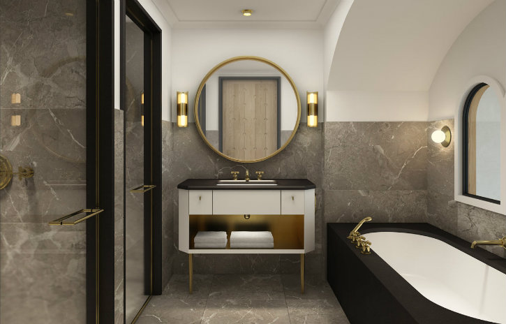 10 Luxury Bathroom Ideas by Well-Known Interior Designers➤ Discover the season's newest designs and inspirations. Visit us at www.bestinteriordesigners.eu #bestinteriordesigners #topinteriordesigners #bestdesignprojects @BestID